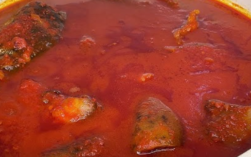 Tomato Stew (omi obe)